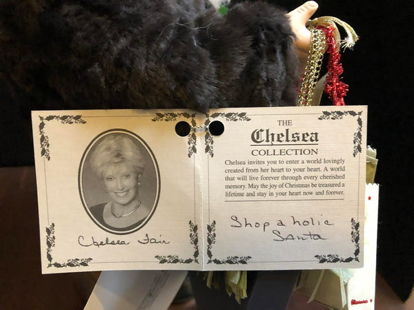 1991 FOREVER CHRISTMAS BY CHELSEA SHOP A HOLIC SANTA (NEW WITH TAGS)