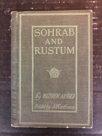 1914 MATTHEW ARNOLD'S SCHRAB AND RUSTUM AND THE FORSAKEN MERMAN (HARDBACK)