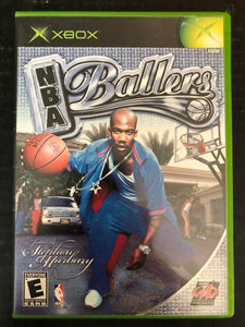 2004 XBOX MIDWAY NBA BALLERS FEATURING STEPHON MARBURY (INCLUDES GAME, BOOKLET, AND ORIGINAL BOX)