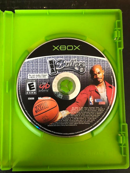 2004 XBOX MIDWAY NBA BALLERS FEATURING STEPHON MARBURY (INCLUDES GAME, BOOKLET, AND ORIGINAL BOX)