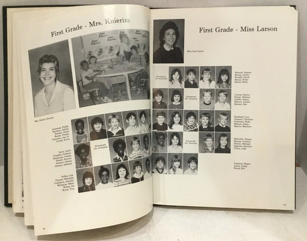 1985, "Lion's Lair" Annual, Livingtson, TX Elementary School Yearbook