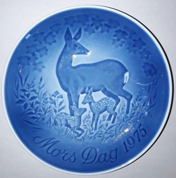 1975, Bing & Grondahl Mors Dag Mother's Day Porcelain Plate