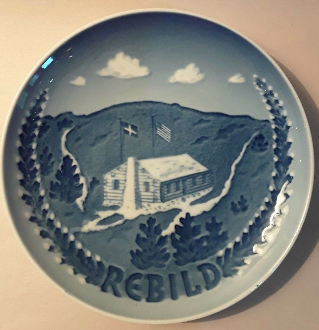 B&G Bing & Grondahl National Parken Rebuild Collectors Plate Denmark
