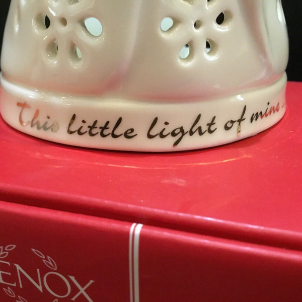 Lenox Gifts of Grace, This Little Light of Mine Angel Votive