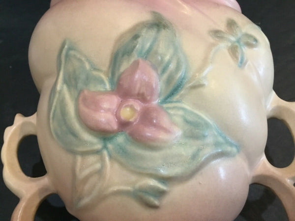 Hull Art Pottery Wildflower Matte Heart-Shaped Vase