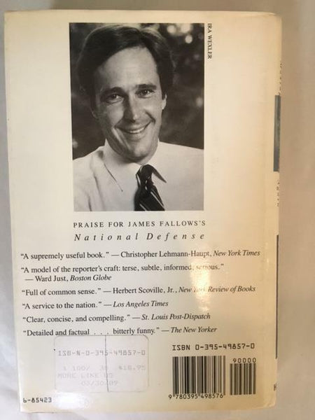 1989, More Like Us, James Fallows, Hardcover with Dust Jacket