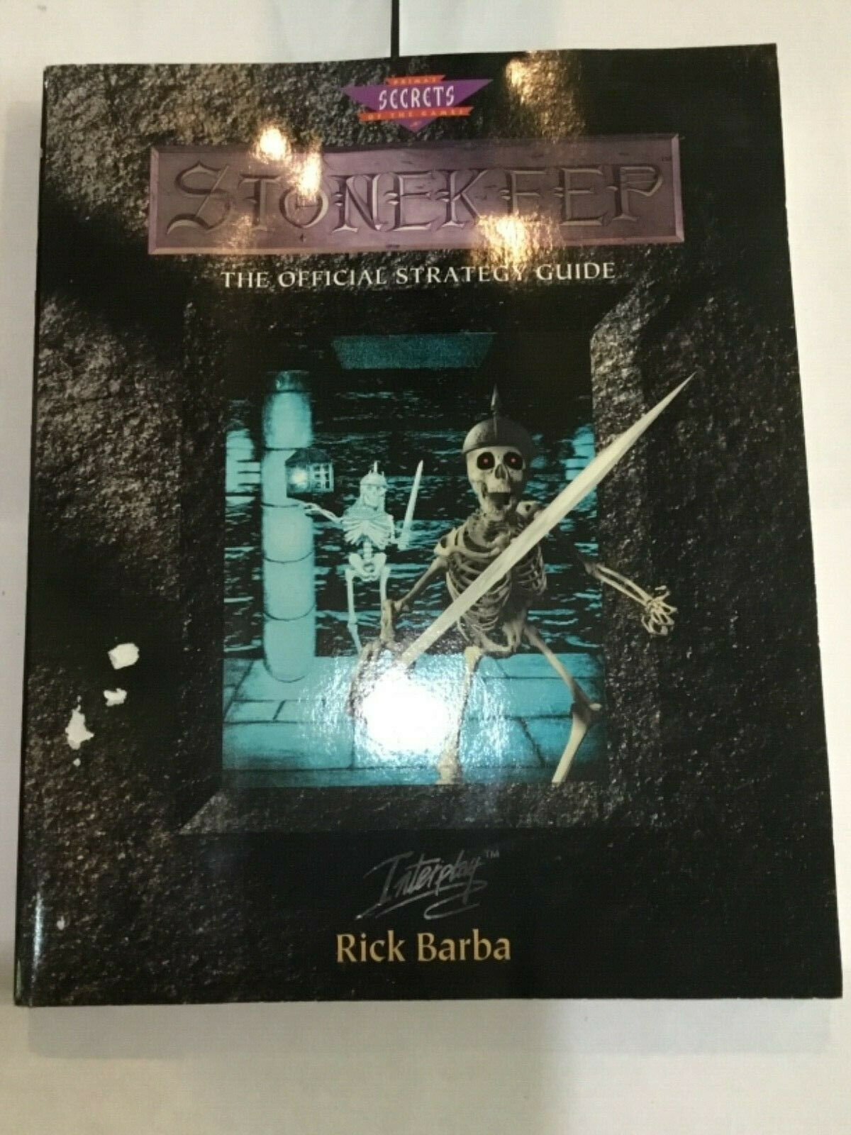 1995 Stonekeep Official Strategy Guide (Secrets of the Game) by Rick Barba
