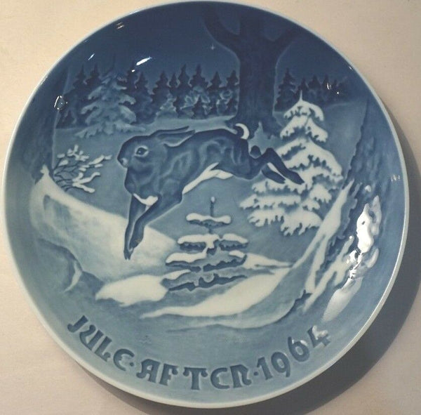 1964, Bing & Grondahl B&G, Jule After Christmas Plate, Grantraeet HC Anderson