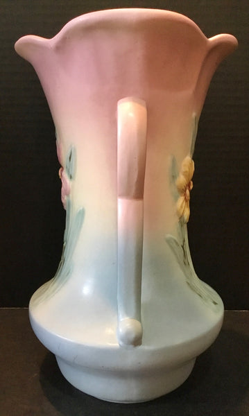Vintage Hull Pottery #403 Iris Double Handled Vase