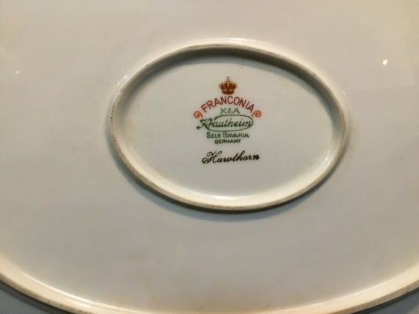 Franconia Krautheim Hawthorn Oval Serving Platter