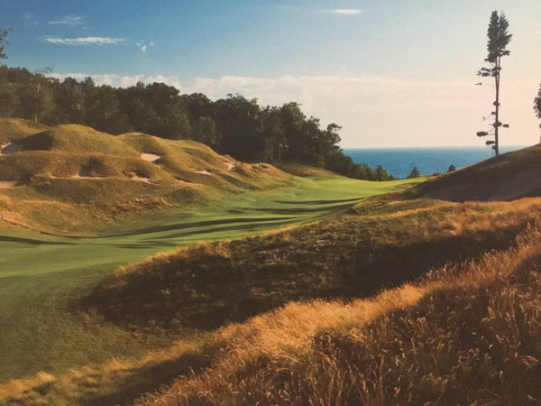Arcadia Bluffs Golf Course, Traverse City, MI, Framed and Matted Print