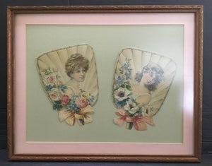 VICTORIAN STYLE FRAMED PICTURE