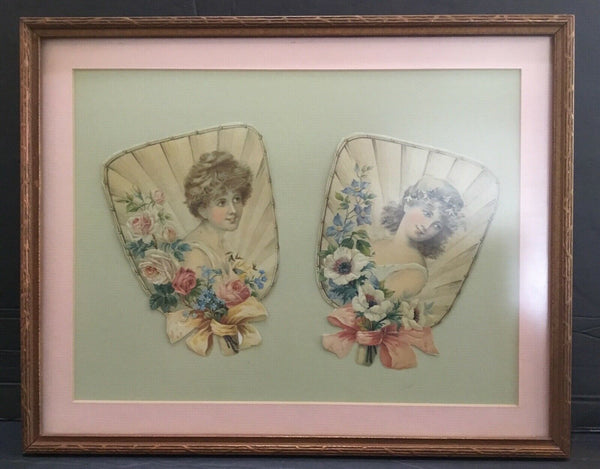 VICTORIAN STYLE FRAMED PICTURE