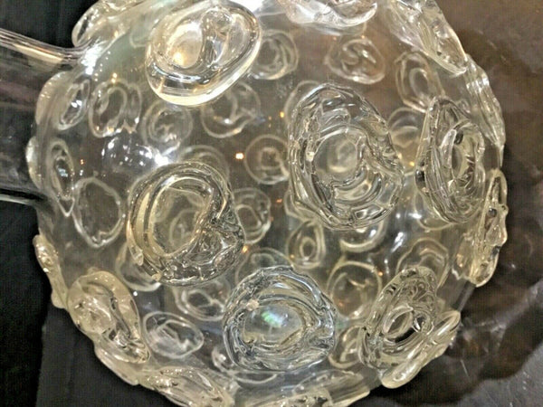 Clear Art Glass Vase