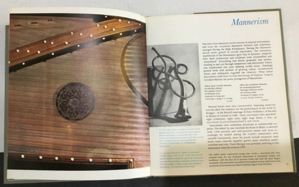 1968, Old Musical Instruments, Illustrated Book, Rene Clemeicic