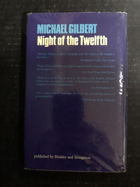 1977 PETRELLA AT Q BY MICHAEL GILBERT (FIRST EDITION HARDBACK BOOK)