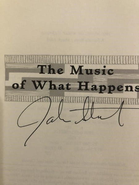 1996 THE MUSIC OF WHAT HAPPENS BY JOHN STRALEY (SIGNED 1ST EDITION HARDBACK)
