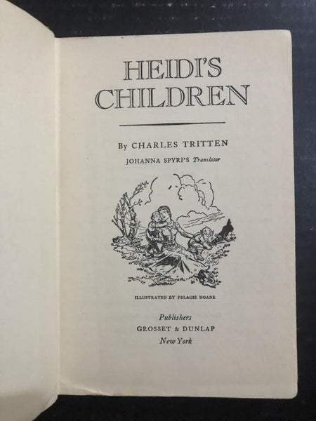1939 HEIDI'S CHILDREN BY CHARLES TRITTEN